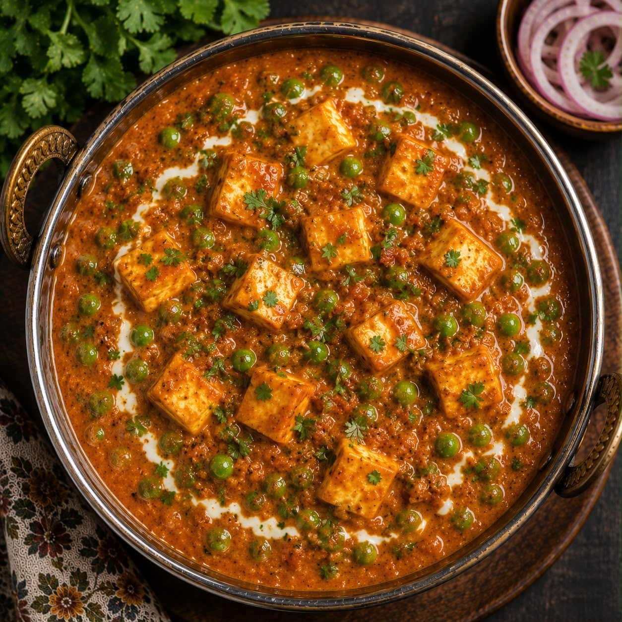 Matar Paneer